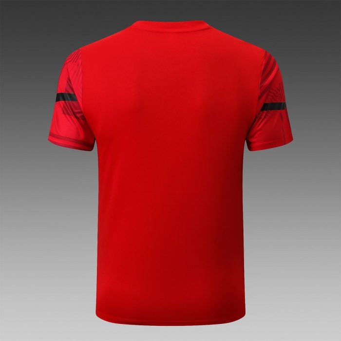 AC Milan 22-23 Red Short Sleeve Training Suit - 图片 3