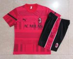 AC Milan 2022-2023 Red Short Sleeve Training Suit (with 5-Panel Shorts) - 图片 4