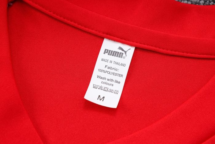 AC Milan 2022-2023 Red Short Sleeve Training Suit (with 5-Panel Shorts) - 图片 6