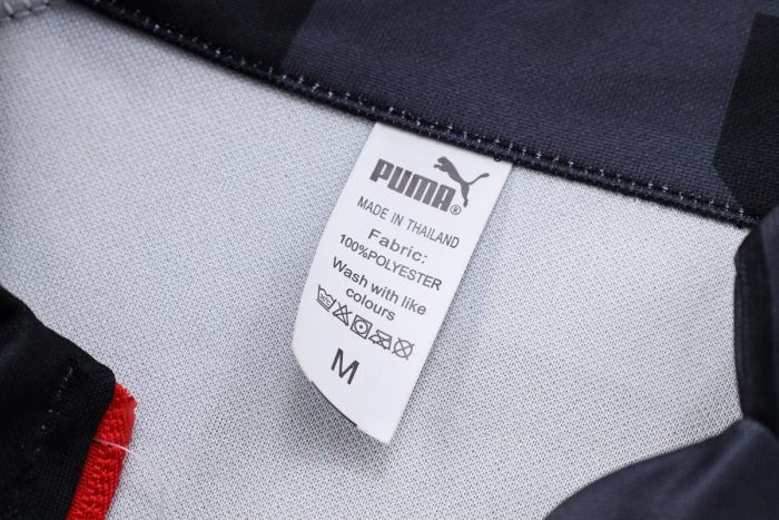 AC Milan 22/23 Long Zip Jacket Black Grey (Spray Ink) - 图片 6
