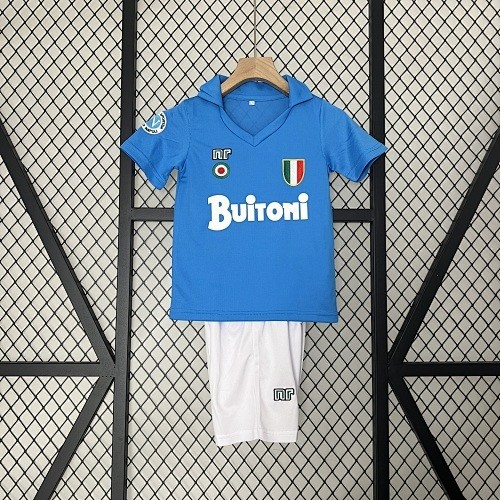 Napoli 1987-1988 Home Kids Jersey