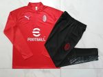 AC Milan 23-24 Half-Zip Red Ink (White Logo) - 图片 9