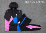 AC Milan 23-24 Black Windbreaker - 图片 2