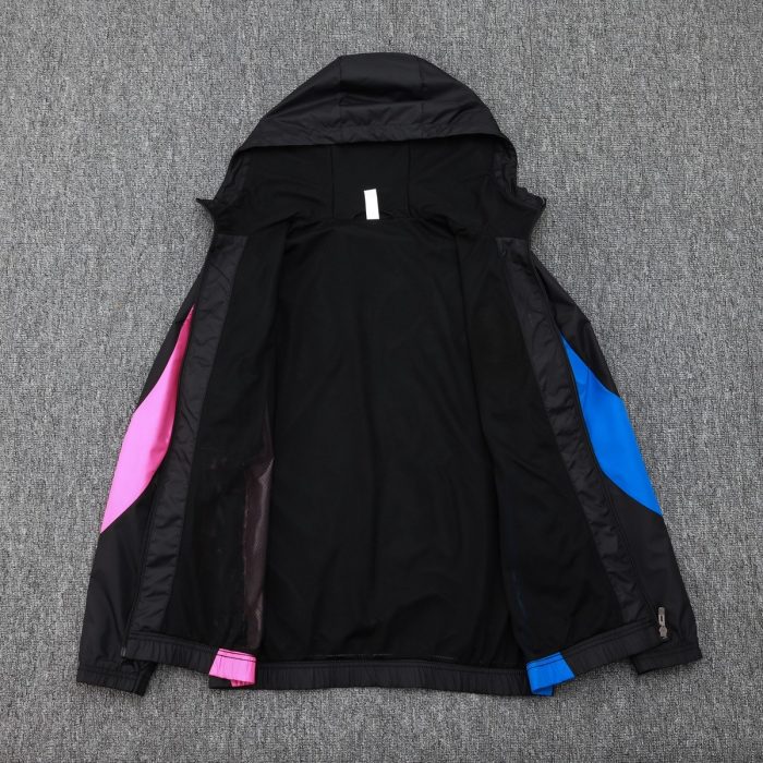 AC Milan 23-24 Black Windbreaker - 图片 7