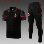 AC Milan 22/23 Polo Black