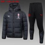 AC Milan 23-24 Black Cotton Jacket