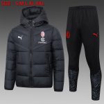 AC Milan 23-24 Black Cotton Jacket - 图片 3