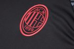 AC Milan 23-24 Half Zip Jacket Black - 图片 5