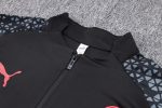 AC Milan 23-24 Half Zip Jacket Black - 图片 6