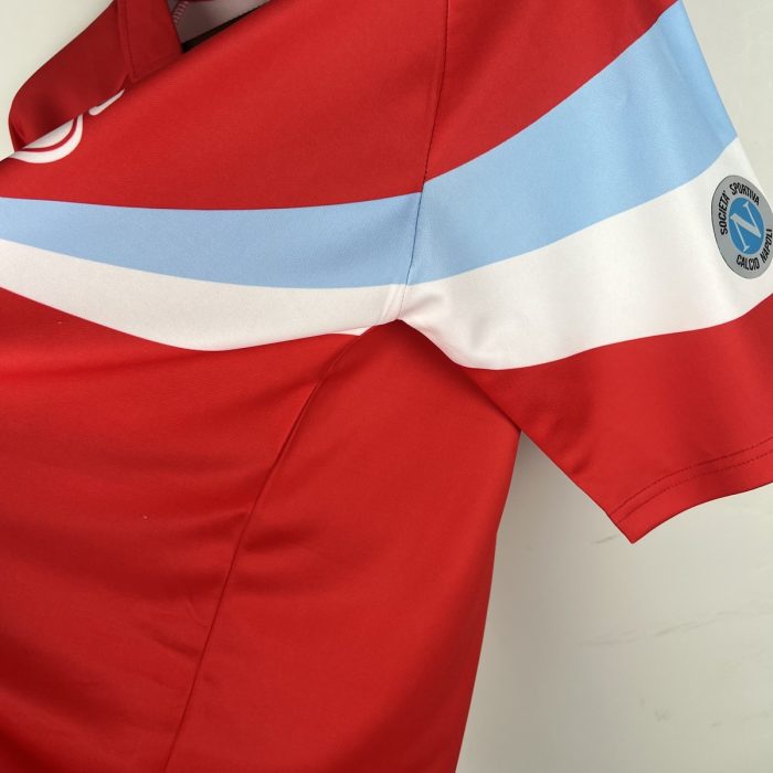 Napoli 90/91 Away Retro Jersey - 图片 4
