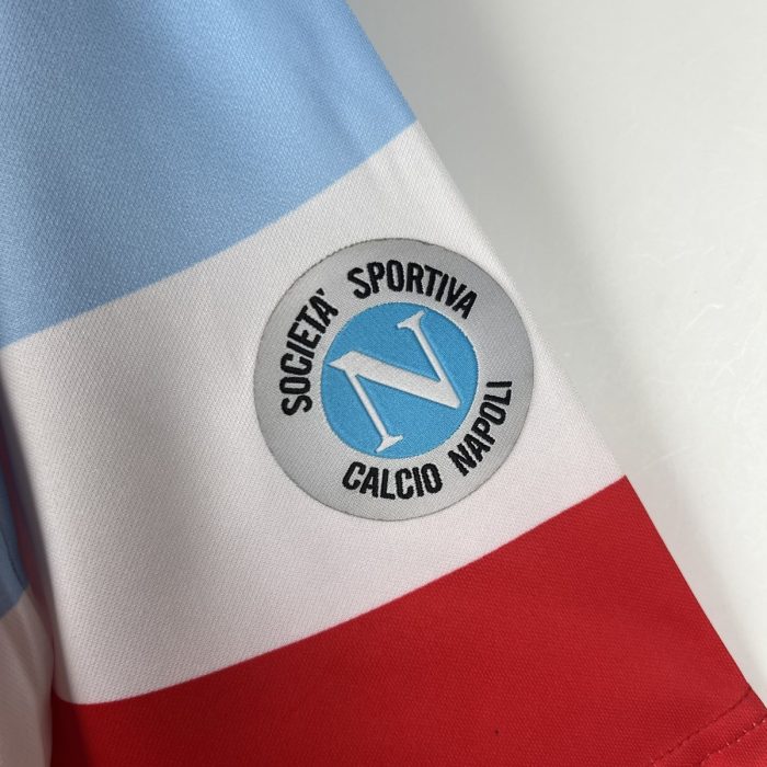 Napoli 90/91 Away Retro Jersey - 图片 5