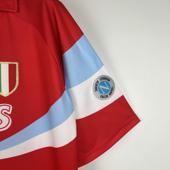 Napoli 90/91 Away Retro Jersey - 图片 6