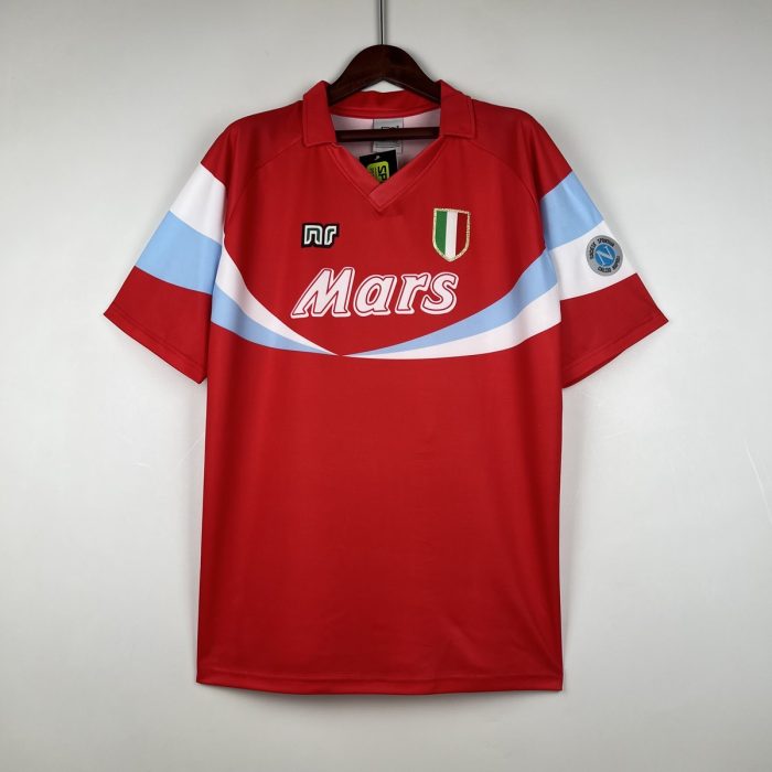 Napoli 90/91 Away Retro Jersey - 图片 9
