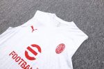 AC Milan 23-24 White Vest with Red Badge - 图片 6