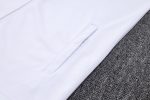 AC Milan 23-24 Long Zip Jacket White (Red Logo) - 图片 4