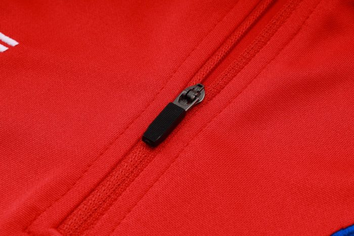 Napoli 23-24 Red Half-Zip Jacket - 图片 6