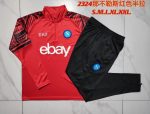 Napoli 23-24 Red Half-Zip Jacket - 图片 9
