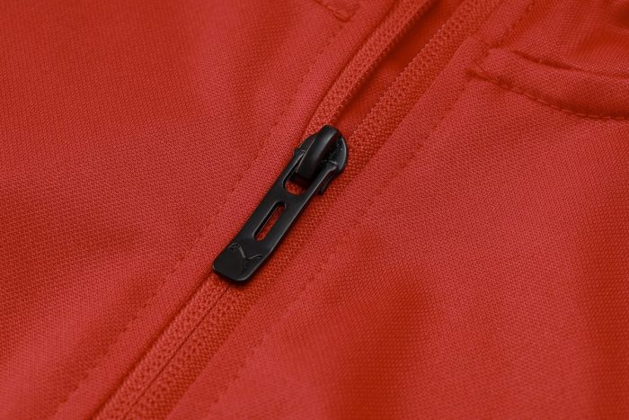 AC Milan 23-24 Half-Zip Jacket Red (White Black Shoulder) - 图片 6