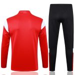 AC Milan 23-24 Half-Zip Jacket Red (White Black Shoulder) - 图片 7