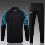 Napoli 23-24 Black Half-Zip Jacket - 图片 2