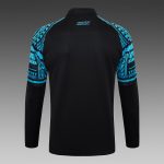 Napoli 23-24 Black Half-Zip Jacket - 图片 8