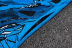 Napoli Blue Spray Long Zipper Jacket - 图片 4