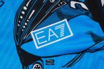 Napoli Blue Spray Long Zipper Jacket - 图片 5