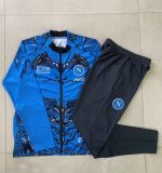 Napoli Blue Spray Long Zipper Jacket - 图片 9