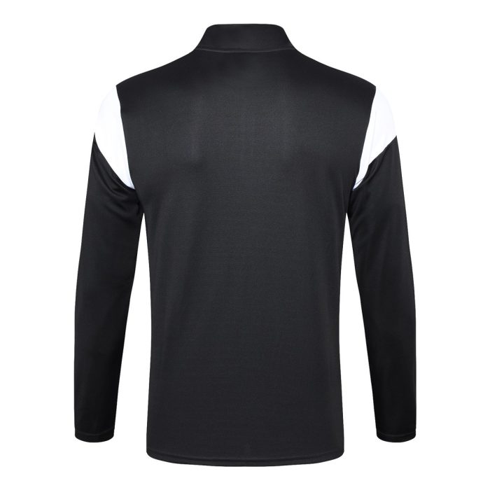 AC Milan 23-24 Half Zip Jacket Black (White Badge) - 图片 7
