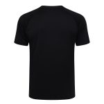 AC Milan 23-24 Short Sleeve Training Suit Black Red (with Pants) - 图片 7