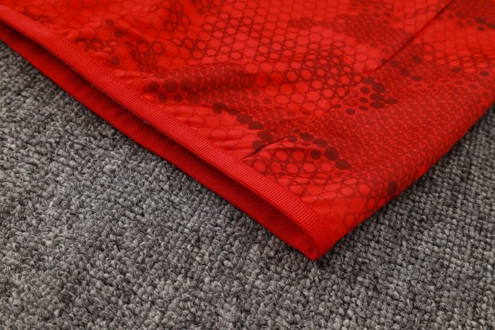 Napoli 24-25 Red Splatter Long Zipper Jacket - 图片 4