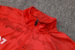Napoli 24-25 Red Splatter Long Zipper Jacket - 图片 6