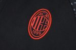 AC Milan 23-24 Half-Zip Hoodie Black - 图片 6