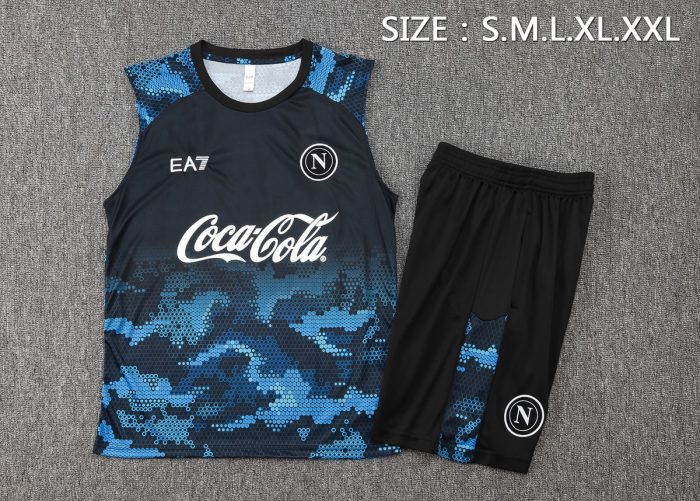 Naples 24-25 Vest Black Ink Splatter - 图片 2