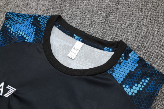 Naples 24-25 Vest Black Ink Splatter - 图片 7