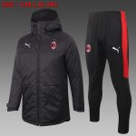 2021 AC Milan Black Cotton Jacket