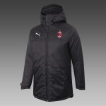 2021 AC Milan Black Cotton Jacket - 图片 3