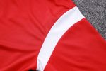 AC Milan 23-24 Polo Shirt Red with White Black Shoulder - 图片 3