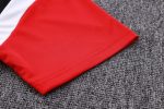 AC Milan 23-24 Polo Shirt Red with White Black Shoulder - 图片 4