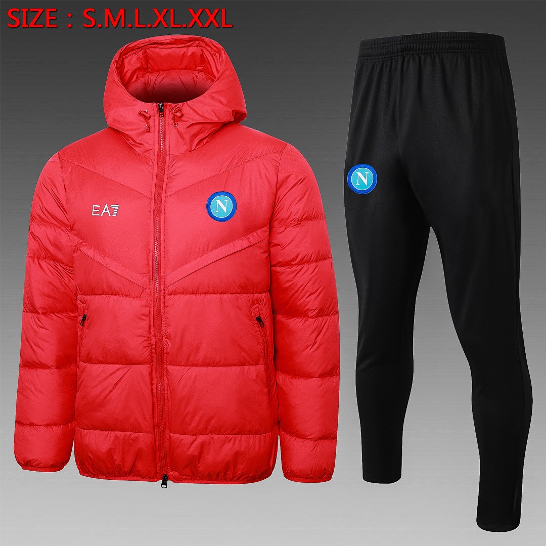 Napoli 23-24 Red Cotton Jacket