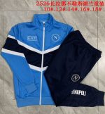 Napoli Blue Kids Long Zipper Jacket - 图片 3