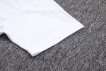 AC Milan 23-24 White Short Sleeve Training Set with 5-Inch Shorts - 图片 4