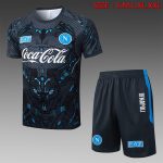 Napoli Dark Grey Splatter Short Sleeve Training Suit