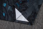 Napoli Dark Grey Splatter Short Sleeve Training Suit - 图片 4