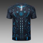 Napoli Dark Grey Splatter Short Sleeve Training Suit - 图片 7
