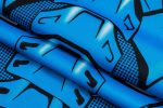 Napoli Blue Splatter Short Sleeve Training Suit - 图片 3