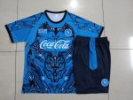 Napoli Blue Splatter Short Sleeve Training Suit - 图片 9