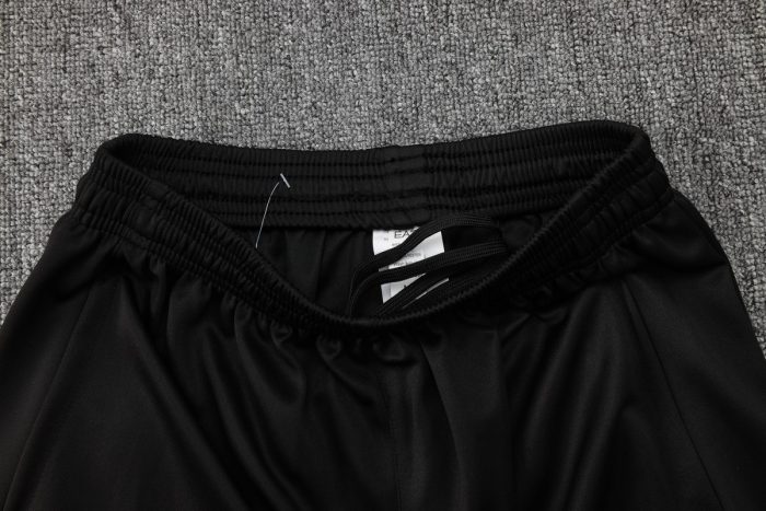 Napoli 24-25 Black Ink Splatter Half-Zip Jacket - 图片 5