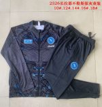 Napoli Grey Spray Print Kids Training Suit - 图片 3