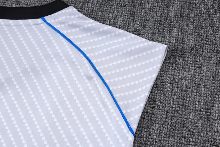 Napoli Light Grey Spray Print Vest - 图片 3